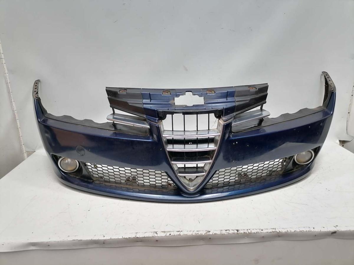 Alfa Romeo 159 original Sto&szlig;stange Stossf&auml;nger vorn Blau Bj.2007